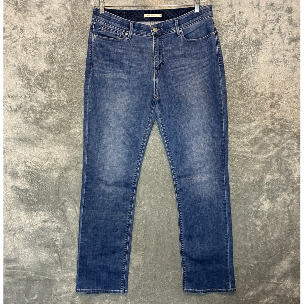 Levis 525 Womens Perfect Waist Straight Leg Jean 14 Classic Mid Rise Stretch